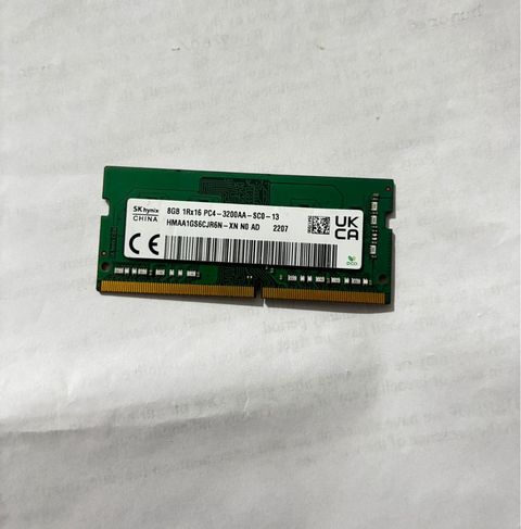 Sk Hynix PC-3200AA DDR4 8 GB (Single Channel) Laptop (3200AA) - Sk