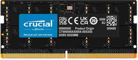 Crucial CT 5600 DDR5 8 GB (Dual Channel) Laptop (CT8G56C46S5