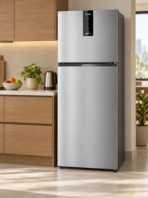 Whirlpool 235 L Frost Free Double Door 3 Star Refrigerator (Lunar Steel, IF INV 278 LUNAR STEEL(3S) CONV-Y) - Image 8