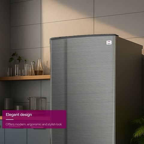 Godrej 180L Direct Cool Single Door 1 Star Refrigerator (Steel Grey, - Image 8