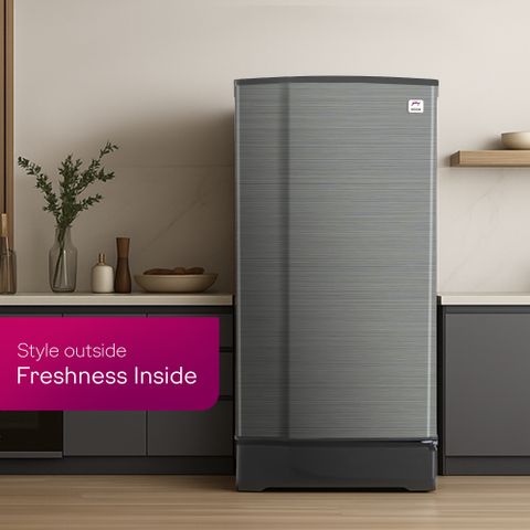 Godrej 180L Direct Cool Single Door 1 Star Refrigerator (Steel Grey, - Image 7
