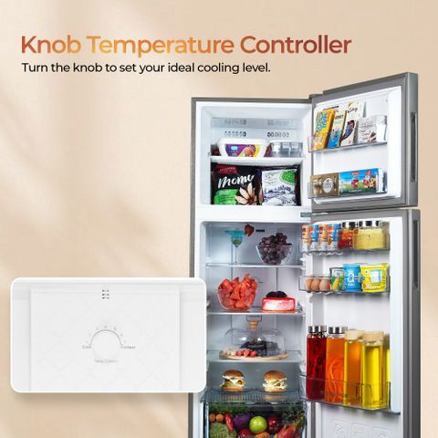 Haier 240L Frost Free Double Door 2 Star Refrigerator (Moon Silver, - Image 7