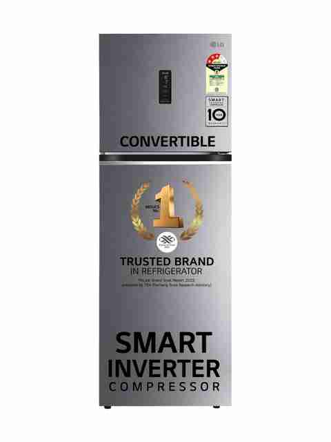 LG 322L Frost Free Double Door 3 Star Convertible Refrigerator - Image 3