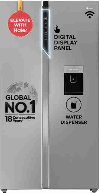 Haier 596L Frost Free Side by Side Convertible Refrigerator - Image 5