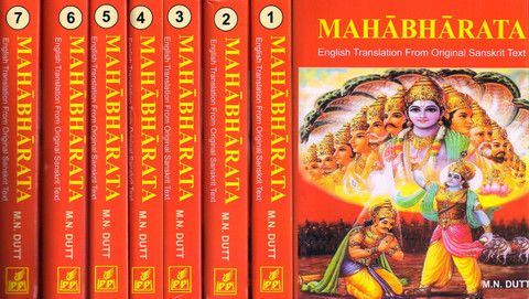 Mahabharata (English Translation From Original Sanskrit Text) (Set