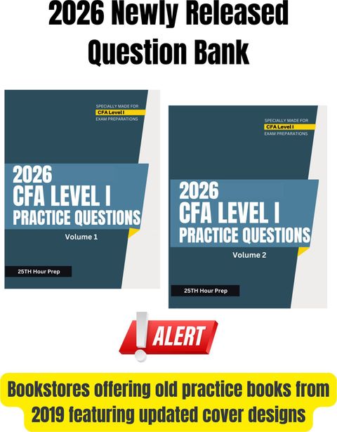 2026 CFA Level 1 Study Material Compatible With Kaplan Schweser