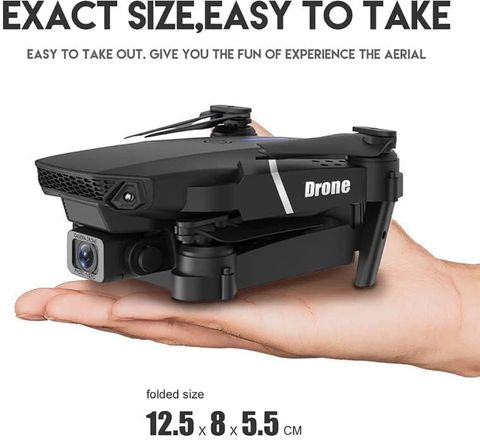 WALLI WILLA E88 Pro 4K Dual Camera Foldable Drone - Image 6