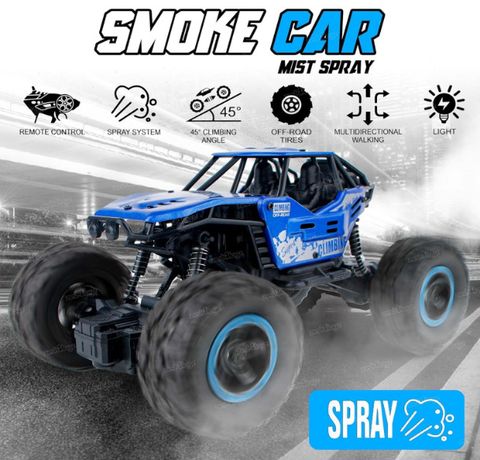 RNAV Remote Control Rock Crawler Car Toy for Kids with Smoke Effect Multicolor (Multicolor) - Image 6