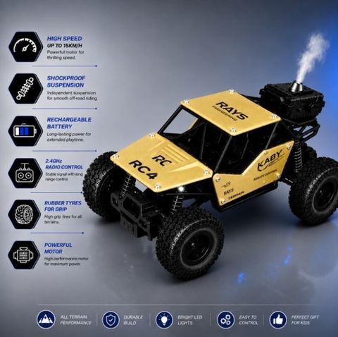 NIYAMAT 4x4 Off-Road Rock Crawler RC Car - Image 6