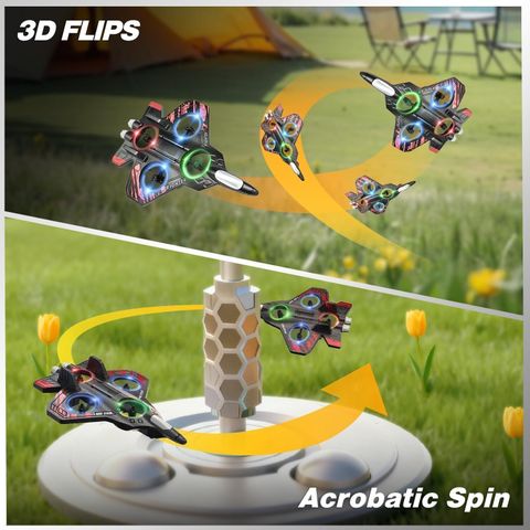 NTS_NTS Fighter Jet Plane Flying Quadcopter with Controller - Image 7