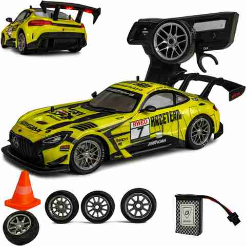PISCINA RC Drift Car for adults High Speed 4X4 Remote control car for Kids with tyers (Green) - Image 3