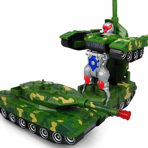 V Enterprises Combat Army Tank Deformation Robot Toy - Image 8