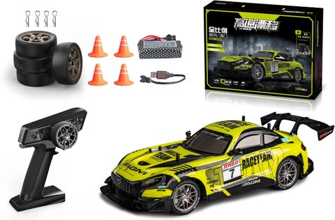 PISCINA RC Drift Car for adults High Speed 4X4 Remote control car for Kids with tyers (Green) - Image 6