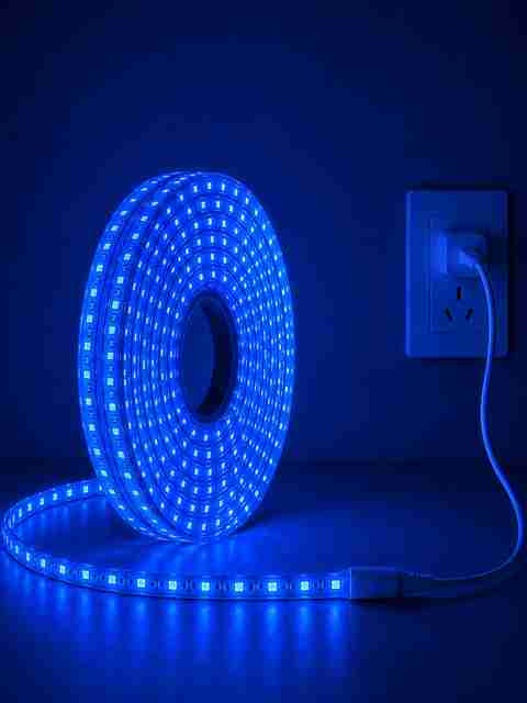 KAVORA 900 LEDs 15m Blue Steady Strip Rice Lights - Image 4