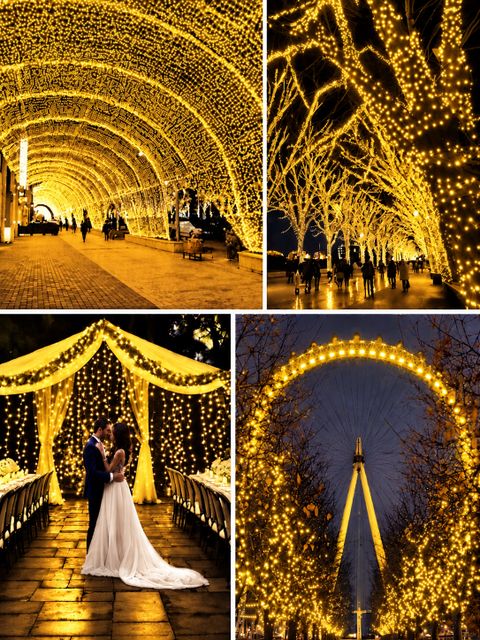 Kavyashine 100 LED 20m Yellow String Rice Lights - Image 6