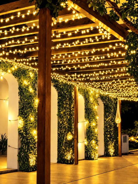 Kavyashine 100 LED 20m Yellow String Rice Lights - Image 4