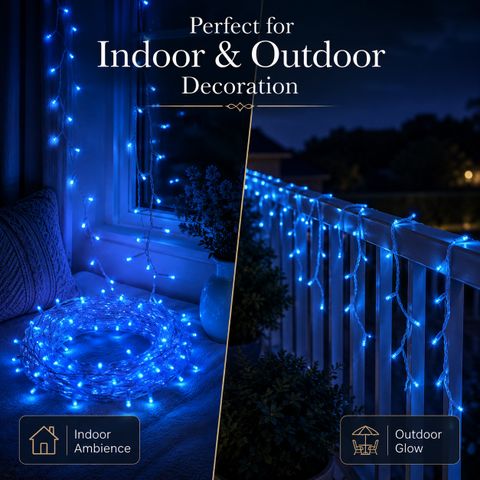 Refulgix 40 LEDs 12m Blue String Rice Lights (Pack of 10) - Image 8