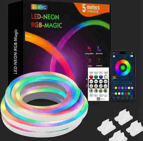Plugit 550 LEDs 5m Multicolor Rice Lights - Image 3