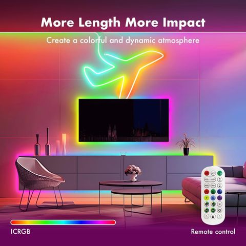 RAYVIX 600 LEDs 5 m Multicolor Color Changing Strip Rice Lights (Pack of 1) - Image 6