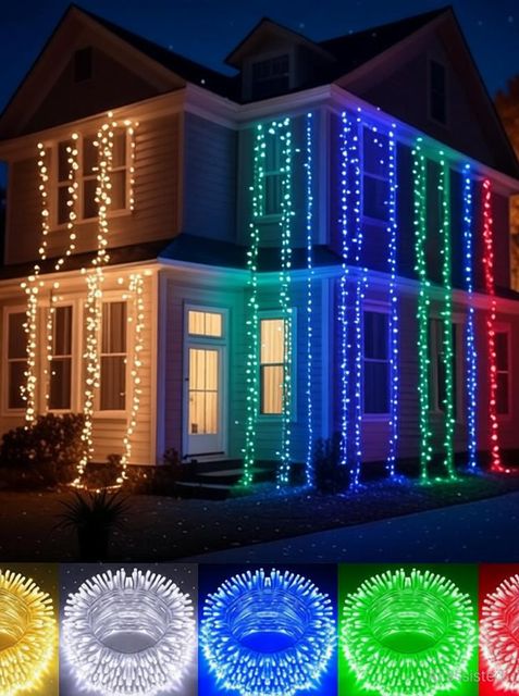 MPROW 40 LEDs 11m Multicolor Rice Lights (Pack of 5) - Image 3
