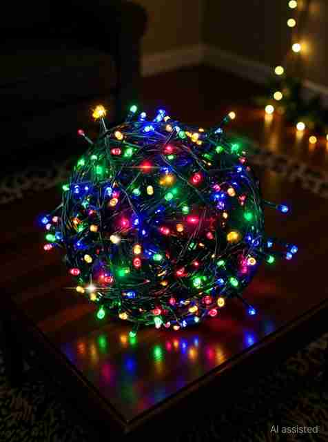 KR Five Products 1487 LED Rice Lights, 25.4m, Multicolor - Image 5