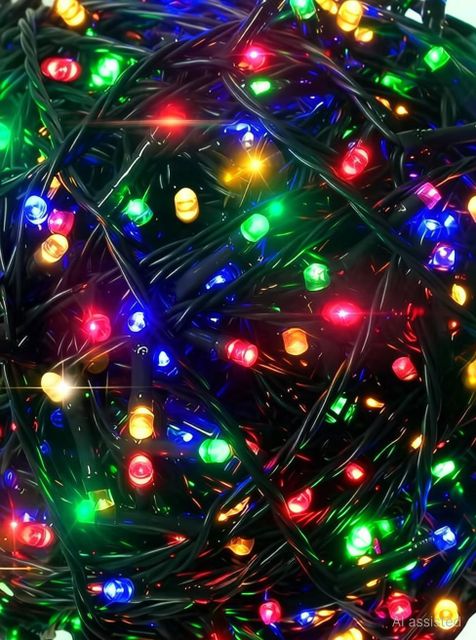 KR Five Products 1487 LED Rice Lights, 25.4m, Multicolor - Image 6