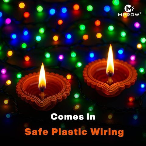 MPROW 40 LEDs 11m Multicolor String Rice Lights - Image 5