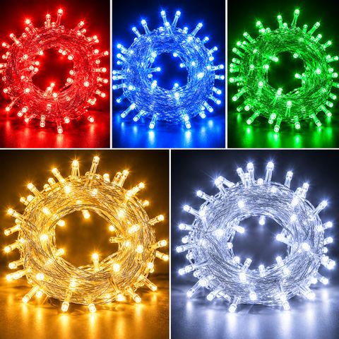 PESCA 40 LEDs 11 m Multicolor Steady String Rice Lights (Pack of 5) - Image 6