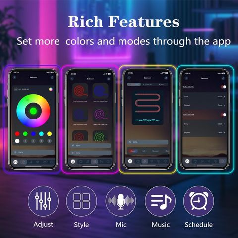 RAYVIX 600 LEDs 5 m Multicolor Color Changing Strip Rice Lights (Pack of 1) - Image 8