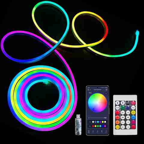 sumraj 500 LEDs 5m Multicolor Flickering Strip Rice Lights - Image 5