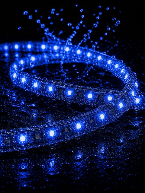 KAVORA 900 LEDs 15m Blue Steady Strip Rice Lights - Image 5