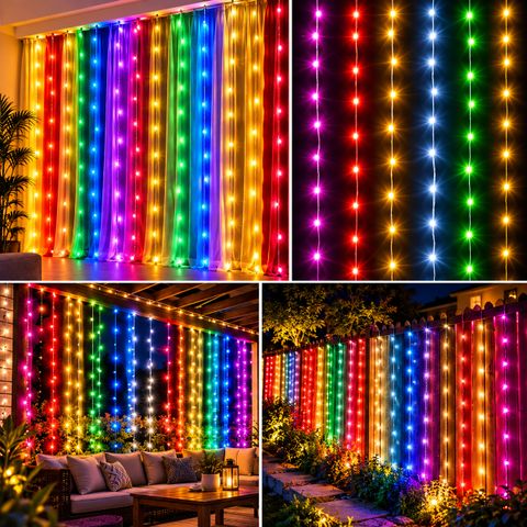 PESCA 40 LEDs 11 m Multicolor Steady String Rice Lights (Pack of 5) - Image 7
