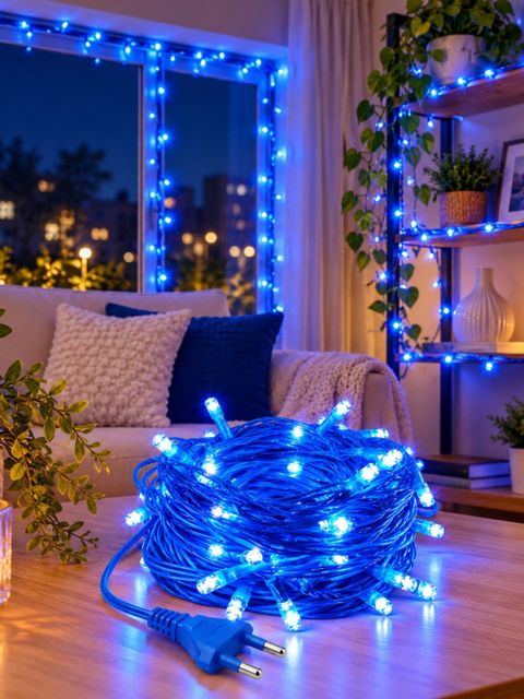 NEXIFY 100 LEDs 20m Blue String Rice Lights - Image 8