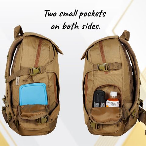 F Gear Ambush Khaki Rucksack 32L Beige - Image 8