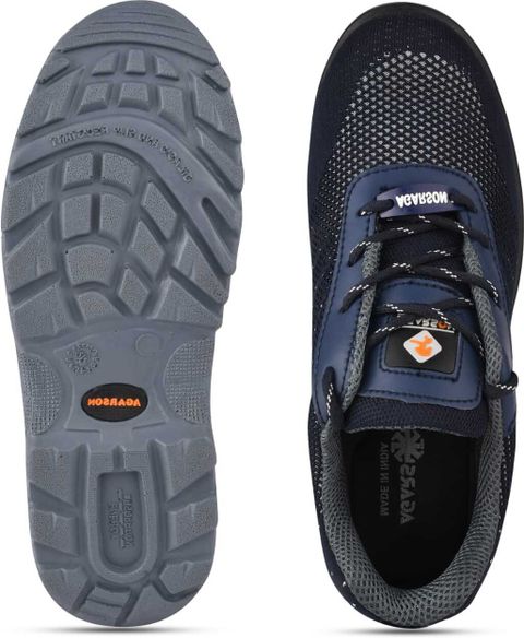 Agarson Steel Toe Synthetic Leather Safety Shoe (Blue, S1, Size 9) - Image 6
