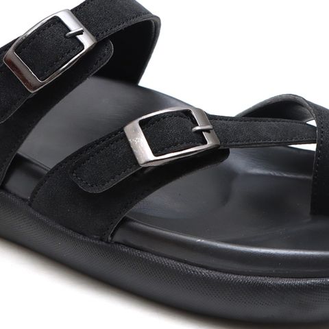 Kelsey Men Slippers Black Size 11 - Image 7