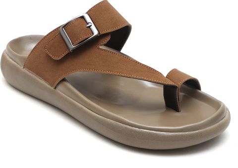 Roadster Men Sandal Tan Size 10 - Image 6