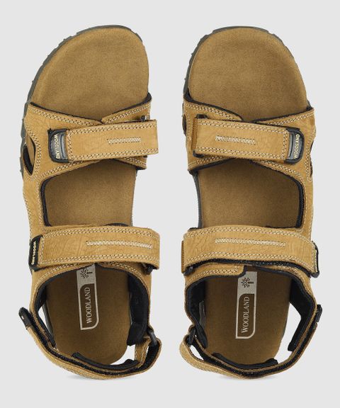WOODLAND Men Outdoor Comfortable Lightweight Everyday Use Casual Sandal (Camel , 7) - Image 8