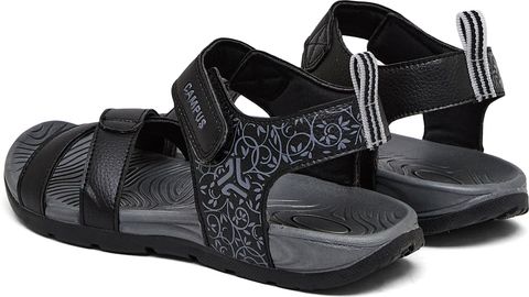 CAMPUS Women Sports Sandal Black Size 4 - Image 7