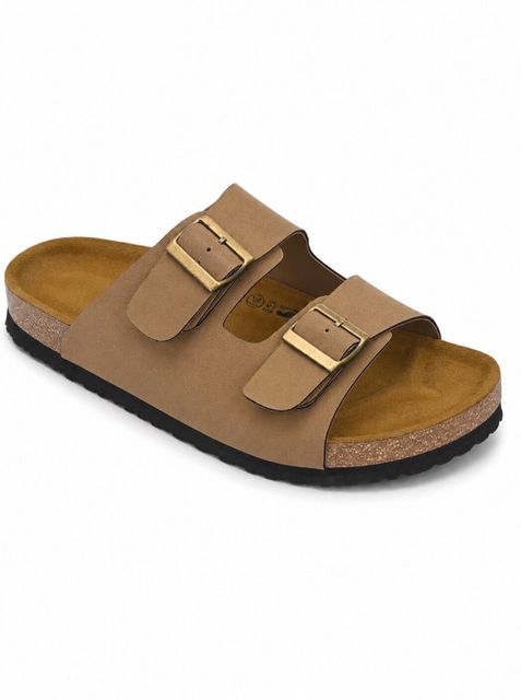 TROTUS Men Sandal (Beige , 10) - Image 6
