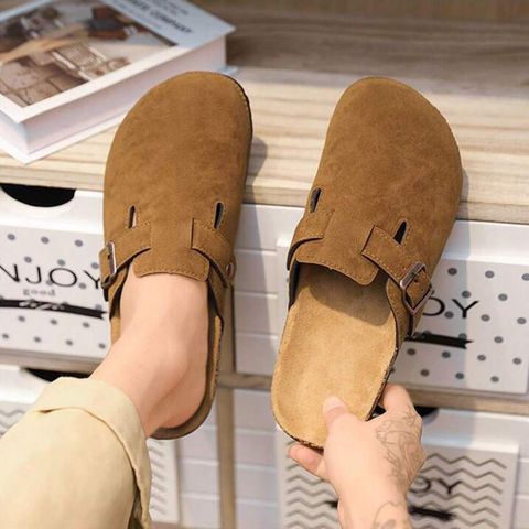 Layasa Men Casual Sandal Brown Size 8 - Image 3