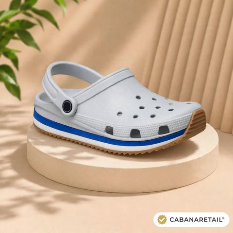 CABANARETAIL Men Clogs Sandal White Size 10 - Image 7