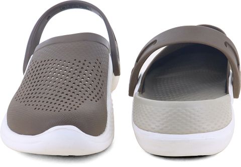 Sparx Men Clogs Sandal (Beige, White , 7) - Image 7