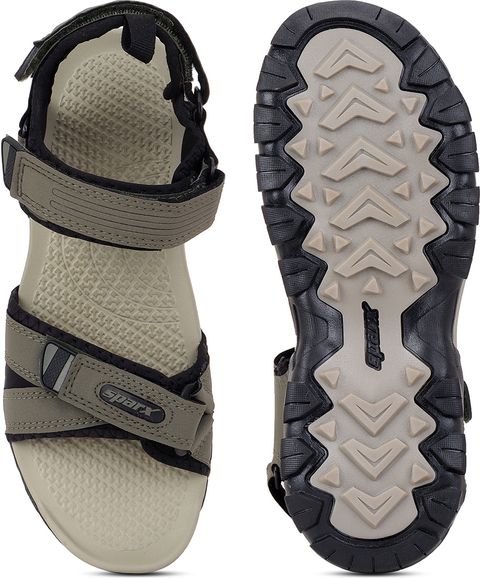 Sparx Men SS 481 Sports Sandal Olive 8 - Image 7
