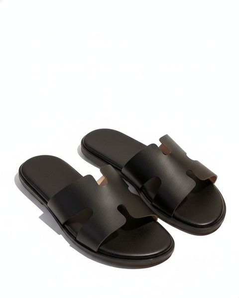 DELEFS Men Sandal (Black , 6) - Image 8