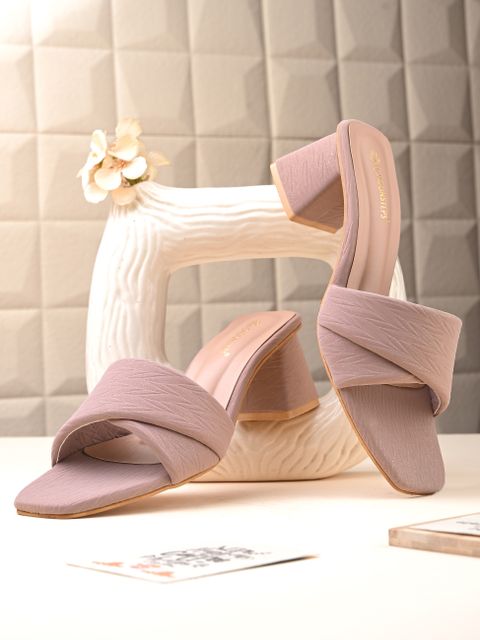London Steps Women Pretty Heels Sandal Pink Size 8 - Image 7