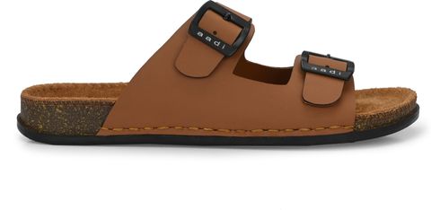 aadi Men Casual Sandal (Tan , 9) - Image 7