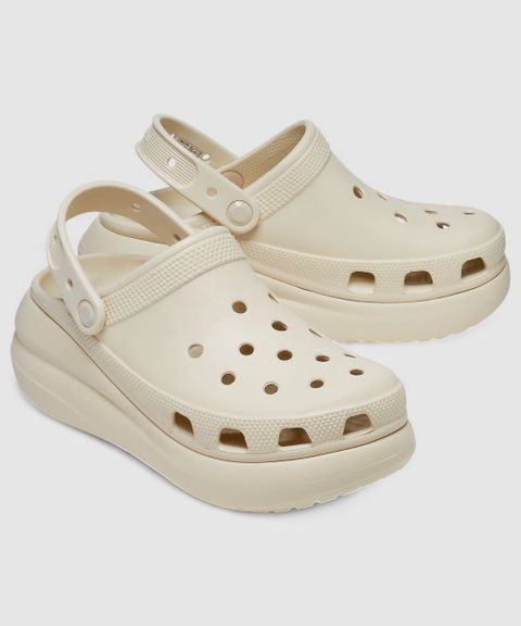 Crocs Classic Crush Sandal Beige UK 8 - Image 8