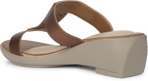Bata Women Heels Sandal Copper Size 7 - Image 8