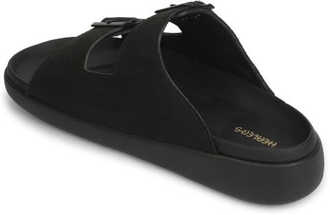 LIBERTY Men Sandal (Black , 9) - Image 8